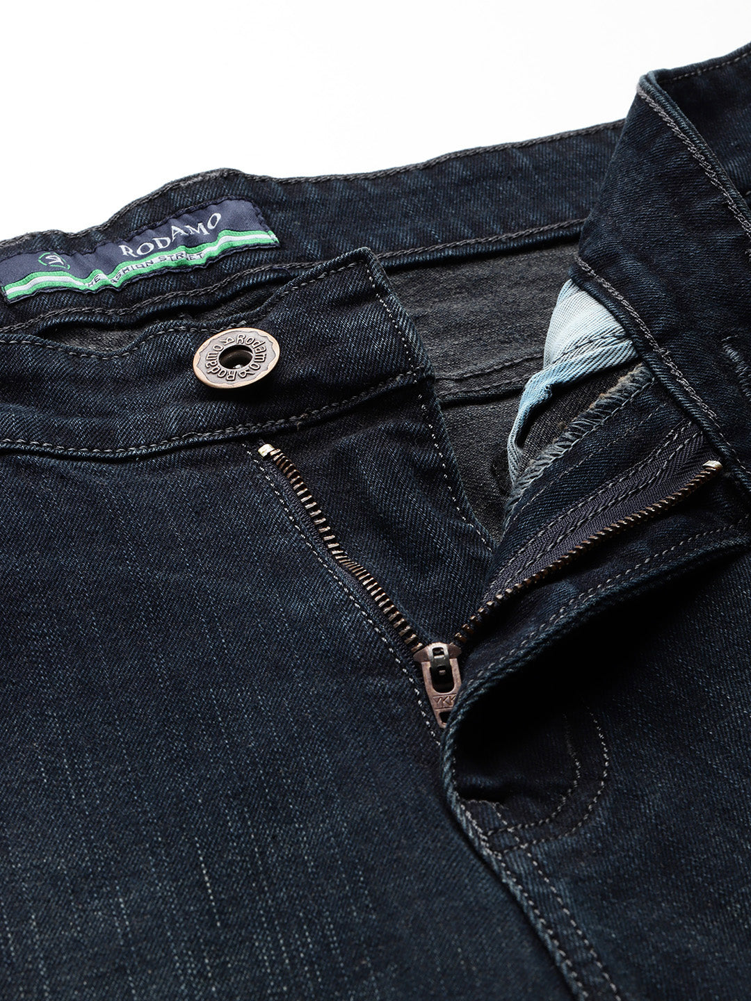 Men Blue Relaxed Fit Stretchable Jeans