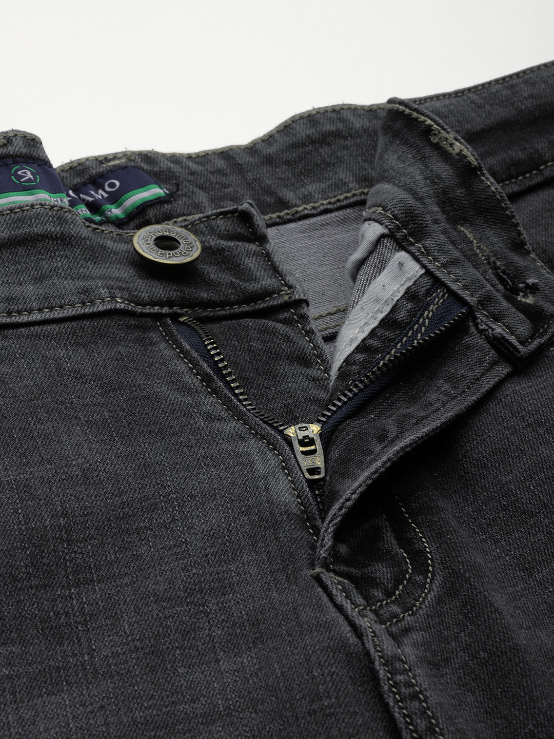 Men Grey Relaxed Fit Stretchable Jeans