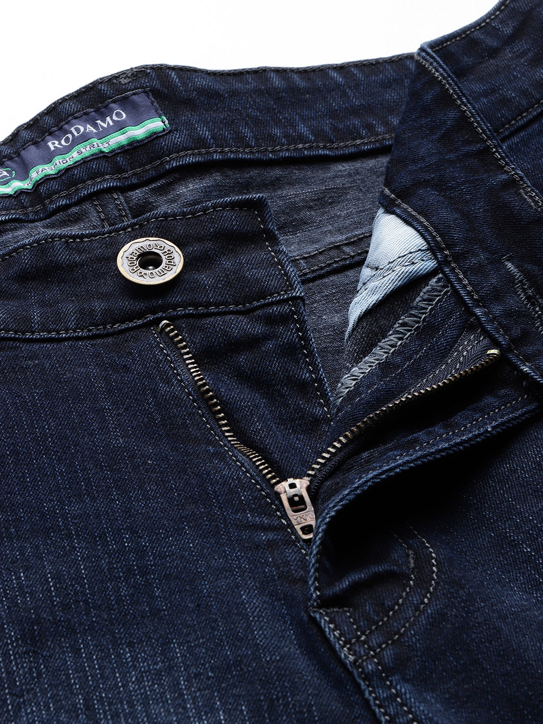 Men Blue Relaxed Fit Stretchable Jeans