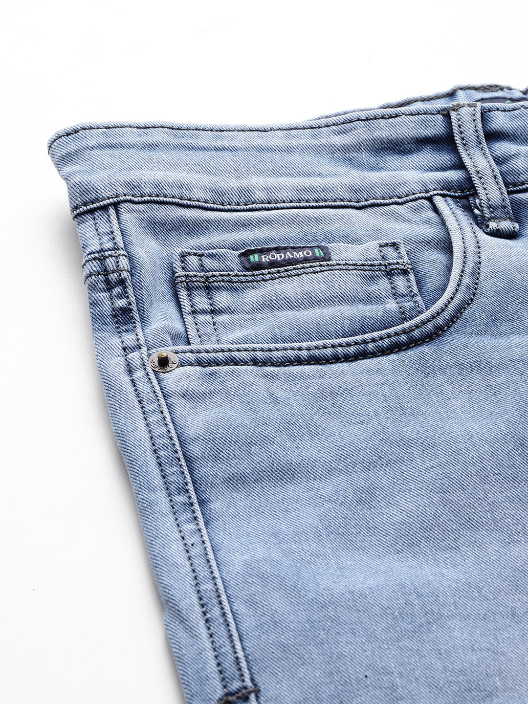 Men Blue Relaxed Fit Stretchable Jeans