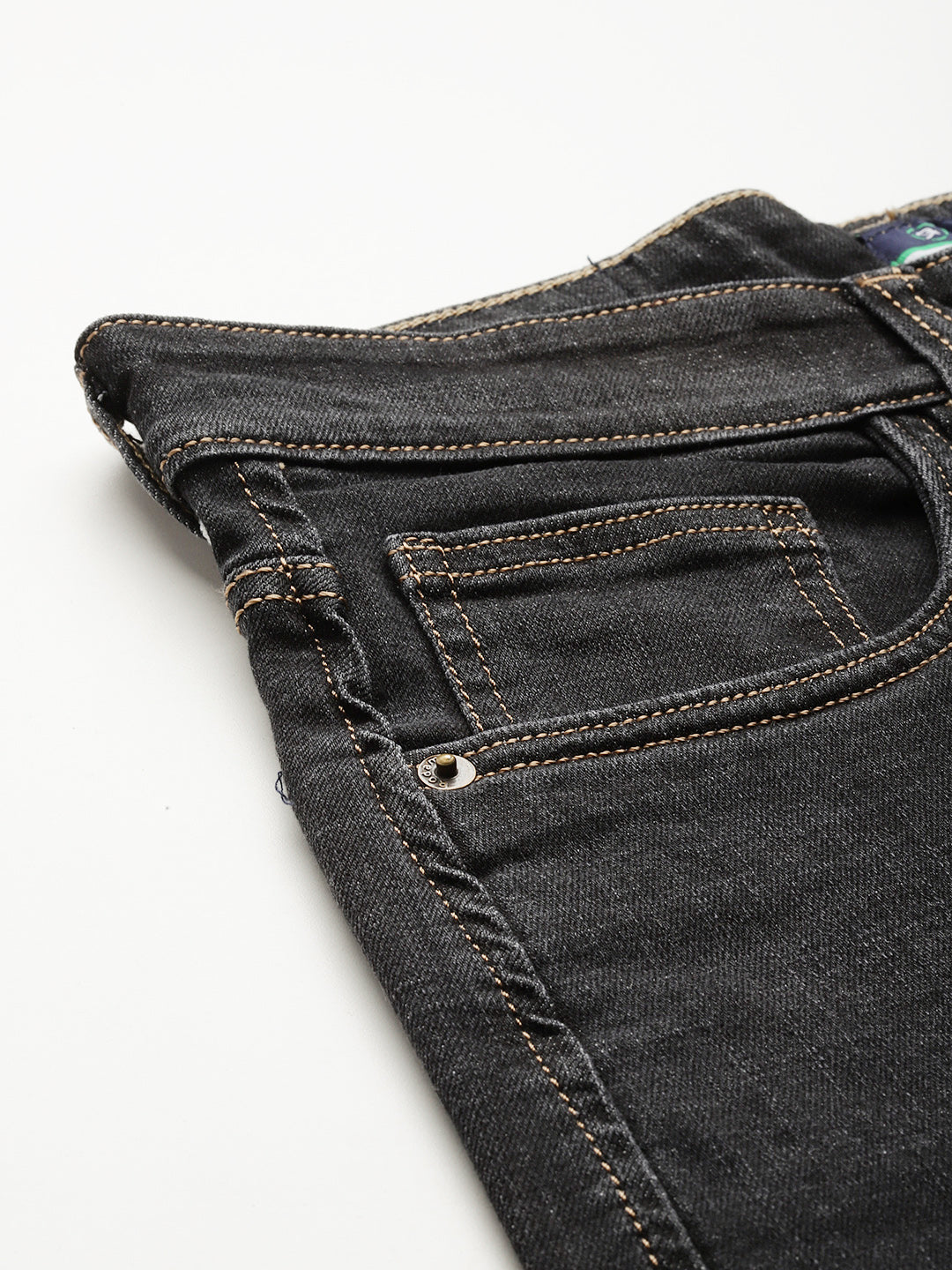 Men Grey Relaxed Fit Stretchable Jeans