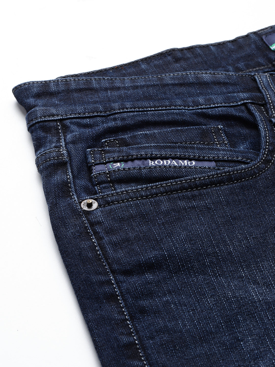 Men Blue Relaxed Fit Stretchable Jeans