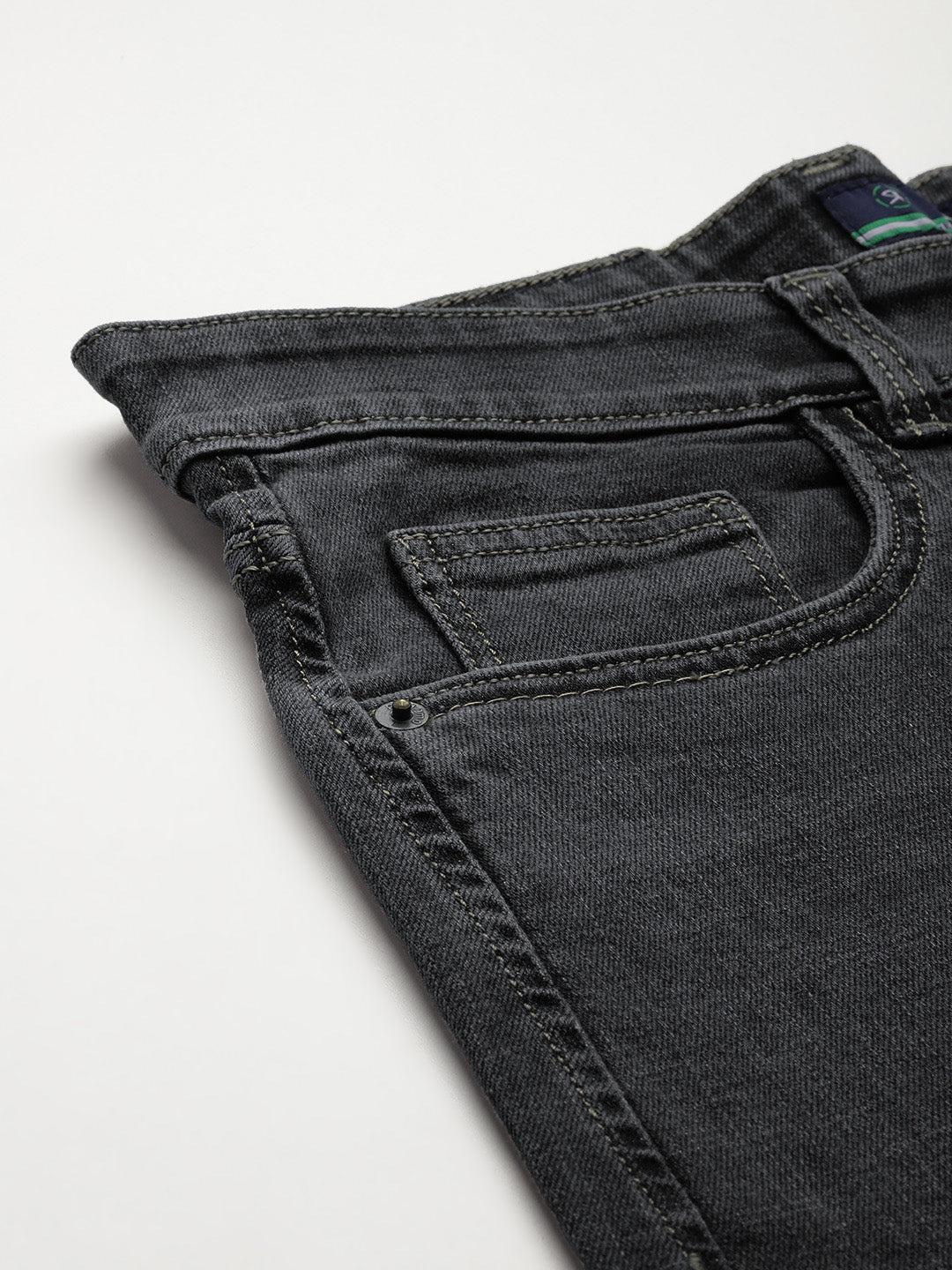 Men Grey Relaxed Fit Stretchable Jeans