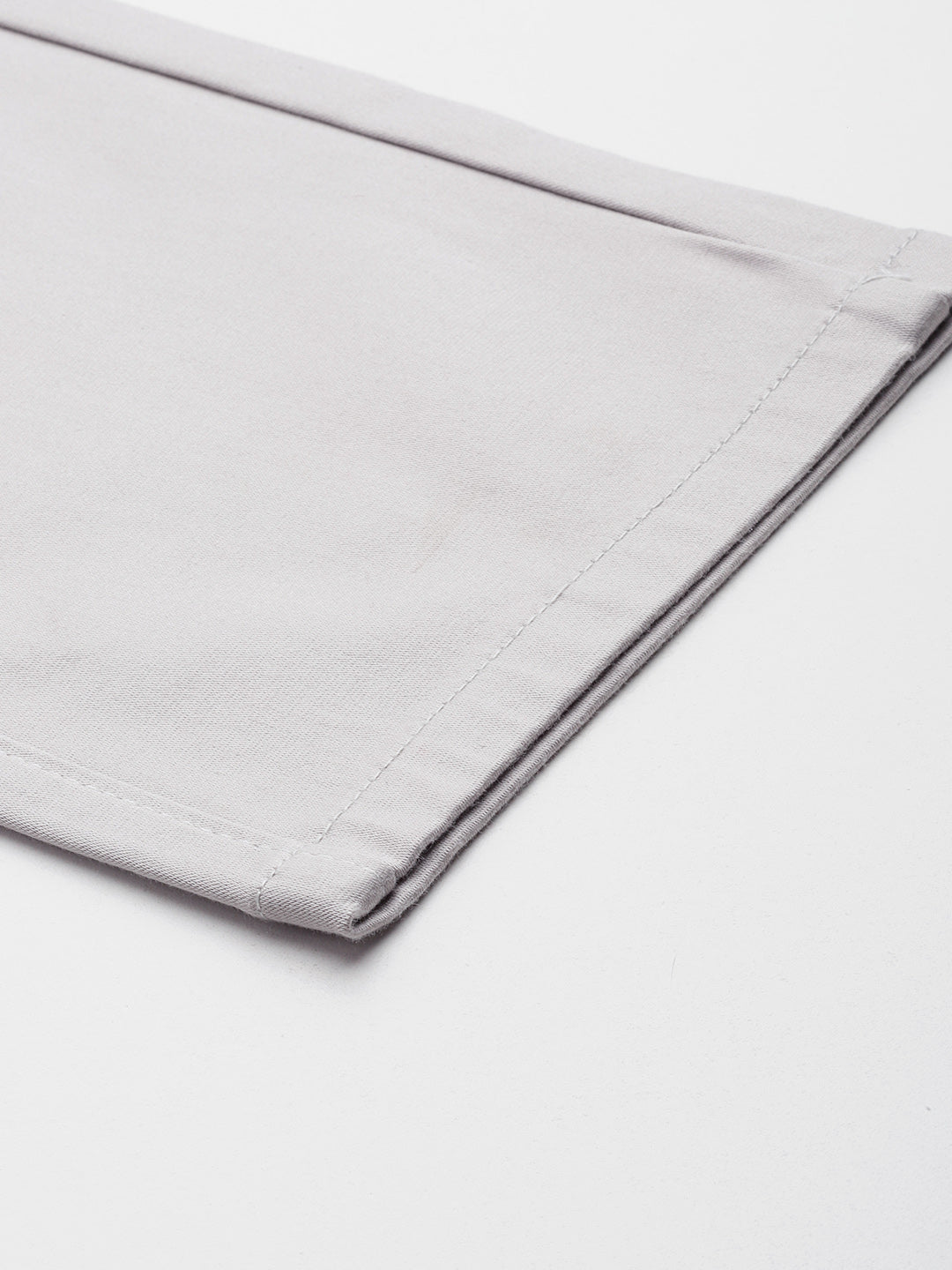 Men Grey Slim Fit Trousers