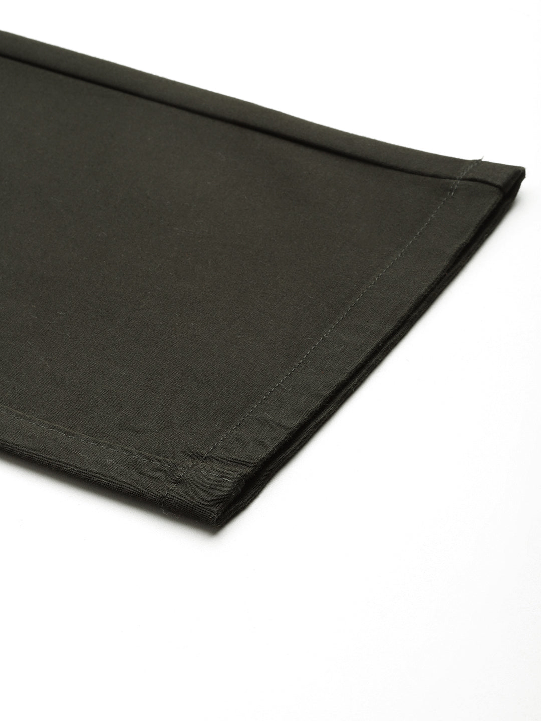 Men Green Slim Fit Trousers