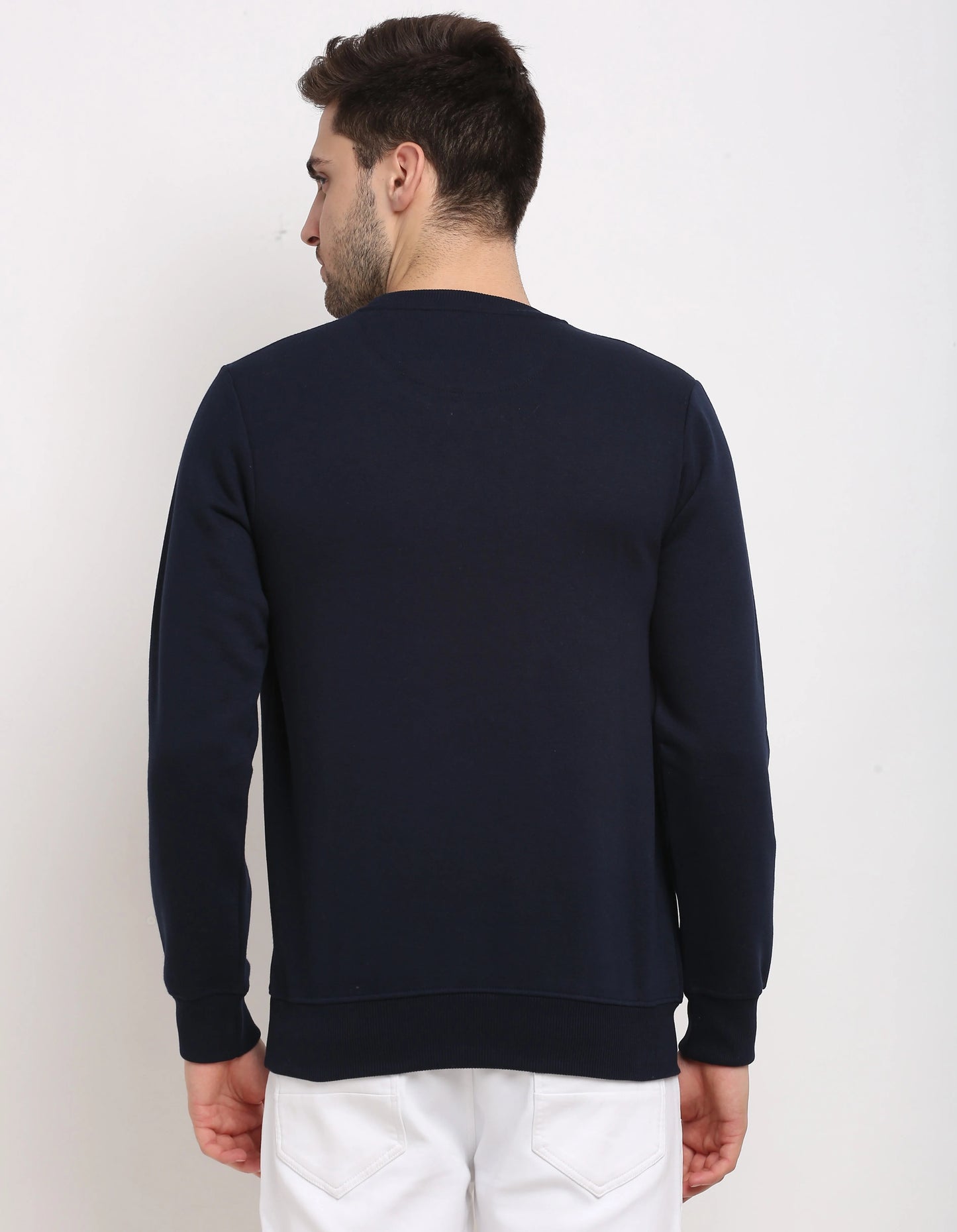 Men Black Printed Sweatshirt