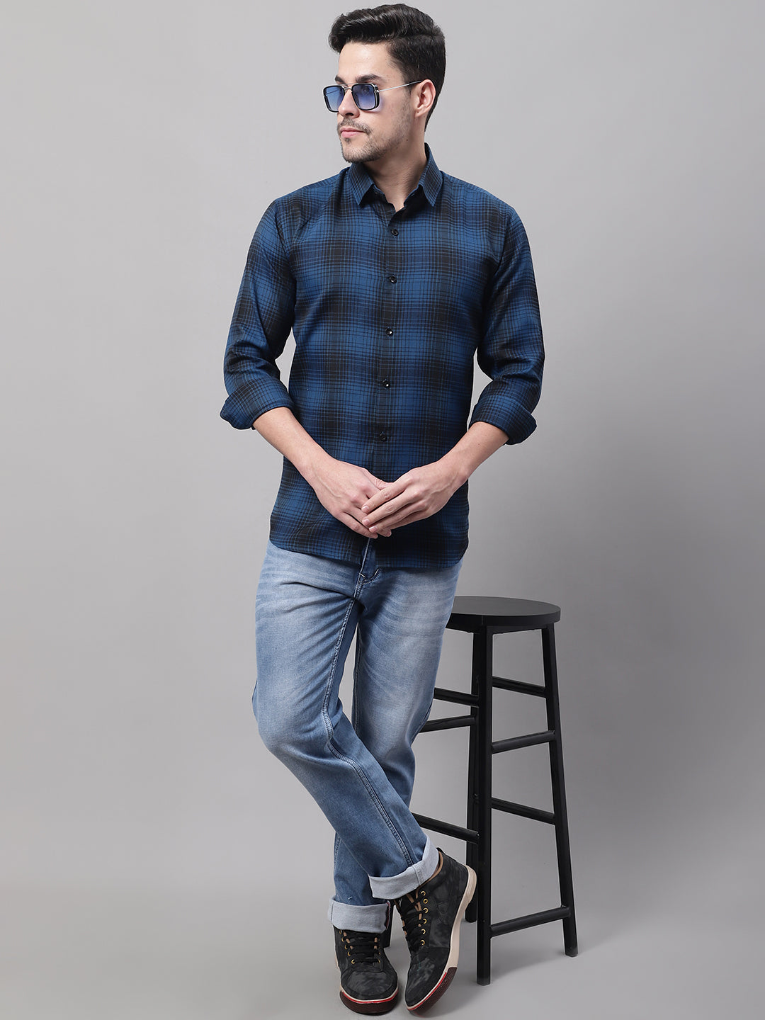 Men Heavy Fade Stretchable Jeans