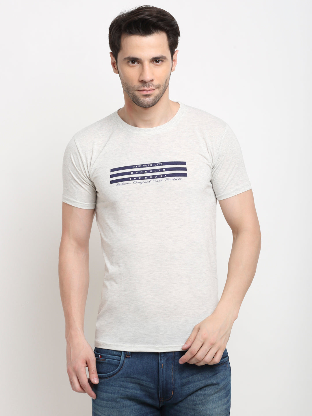 Men Black, Grey & Maroon Pack of 3 Solid Cotton Lounge Tshirts