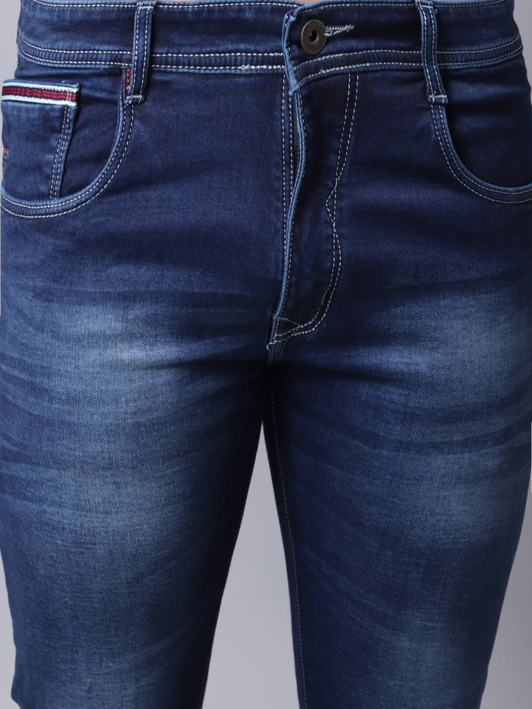 Men Blue Slim Fit Light Fade Jeans