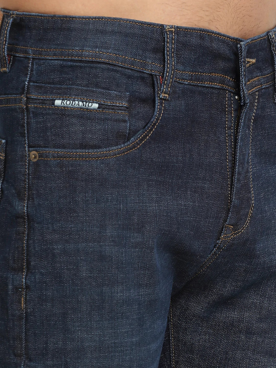 Men Blue Slim Fit Stretchable Jeans