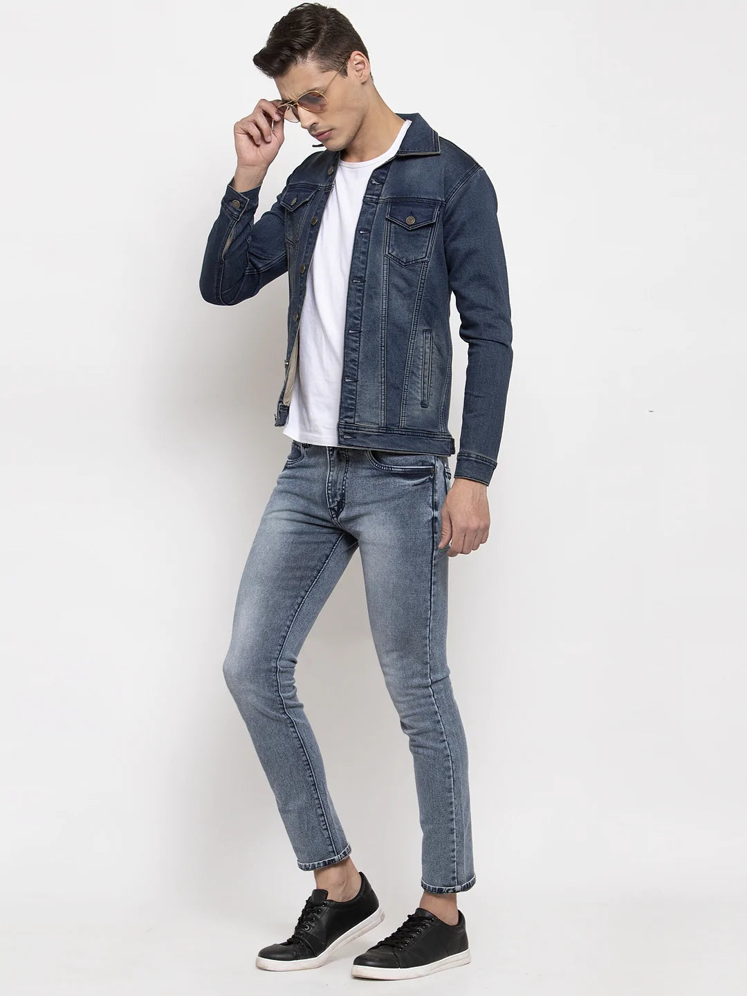 Men Blue Denim Jackets