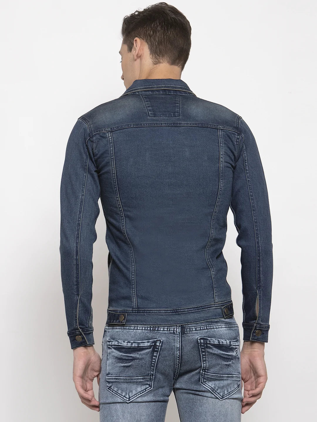 Men Blue Denim Jackets