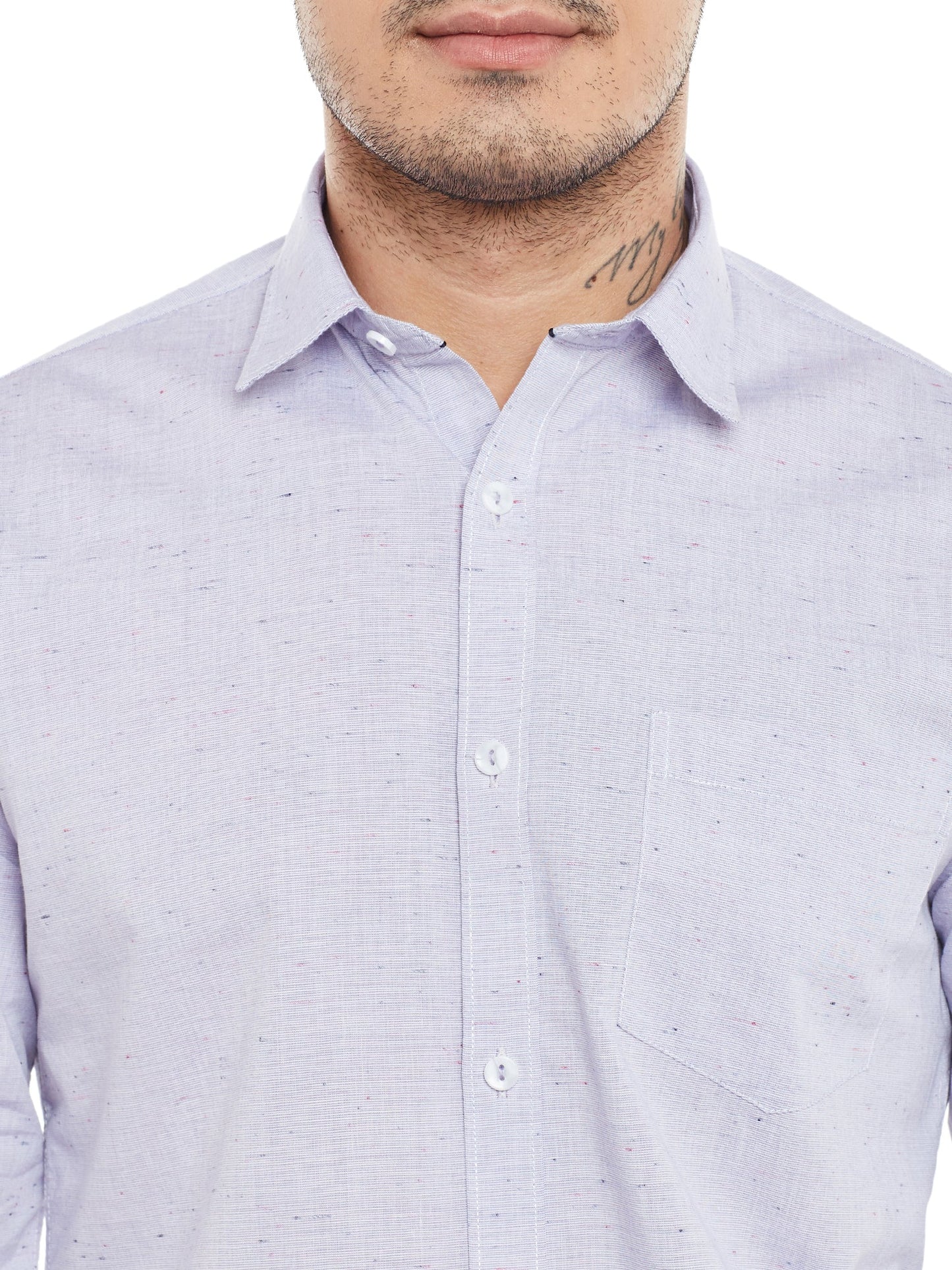Men Blue Slim Fit Shirts