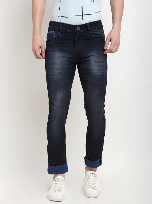 Men Blue Slim Fit Light Fade Jeans