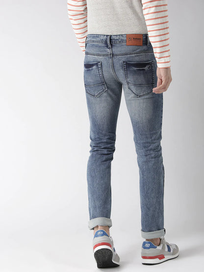 Men Blue Slim Fit Denims