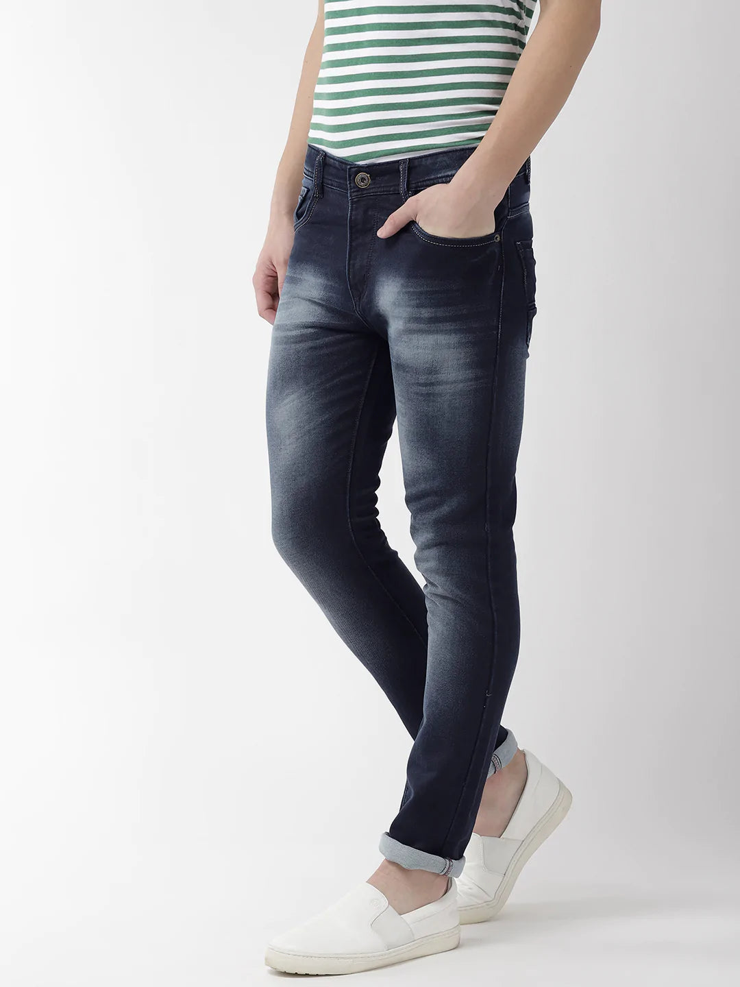 Men Blue Slim Fit Denims