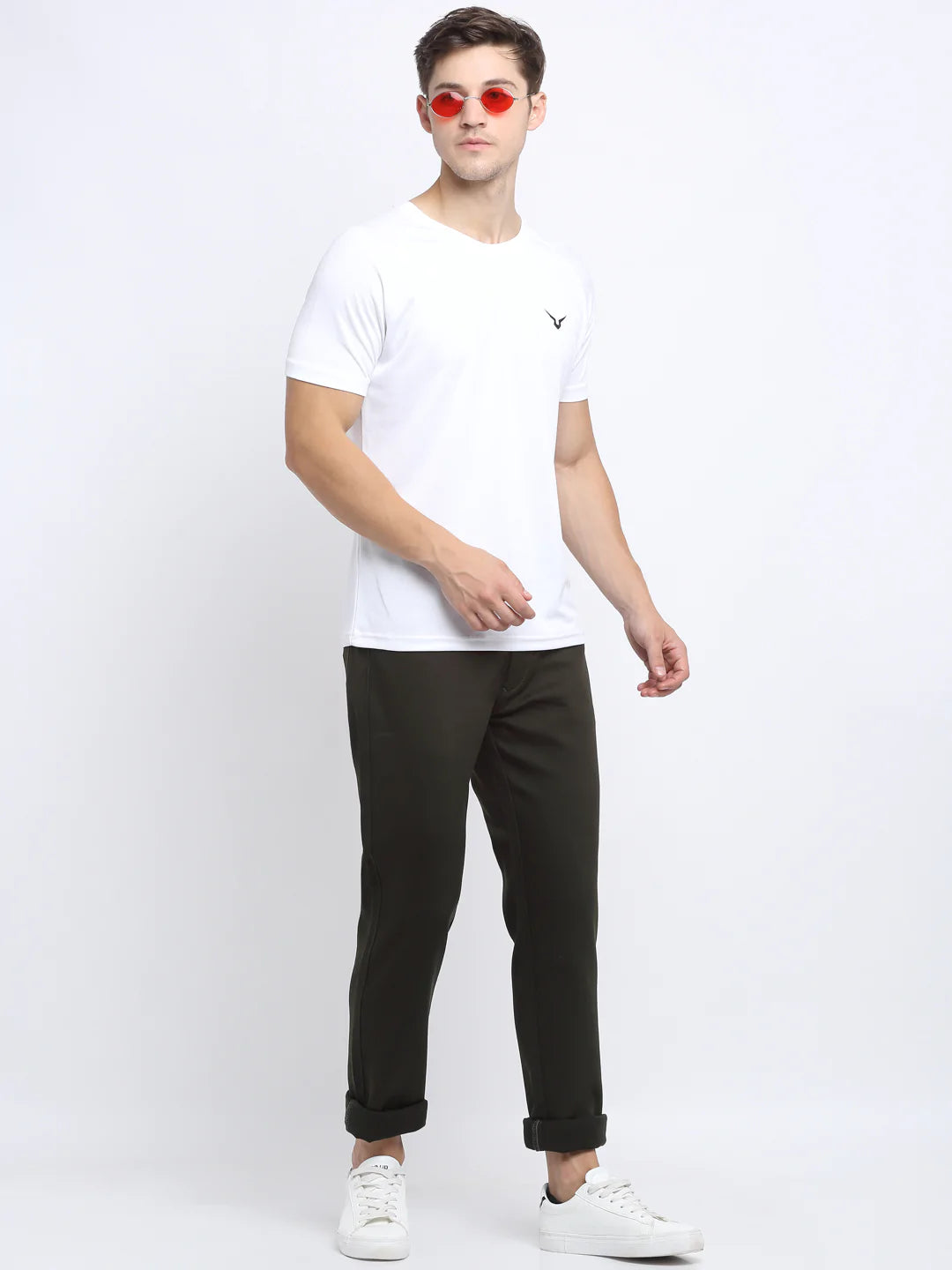 Men Green Slim Fit Jeans