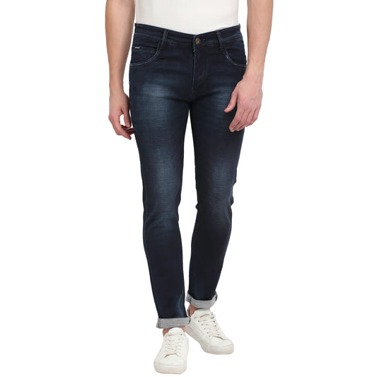 Men Blue Slim Fit Light Fade Jeans