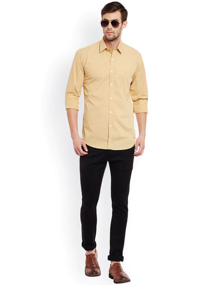 Men Black Slim Fit Trousers