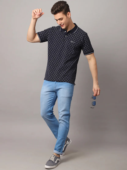 Men Blue Slim Fit Light Fade Stretchable Jeans