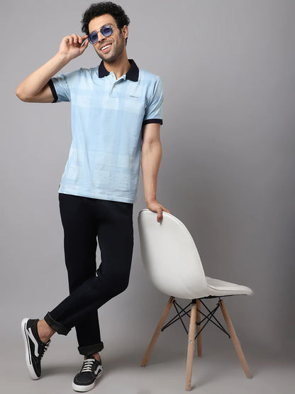 Men Black Slim Fit Chinos Trousers