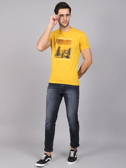 Men Blue Slim Fit Heavy Fade Stretchable Jeans