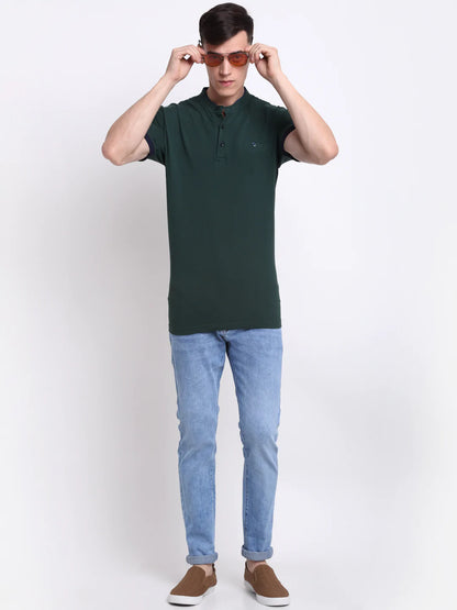 Men Blue Slim Fit Heavy Fade Stretchable Jeans