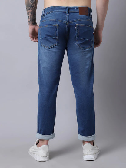 Men Blue Slim Fit Light Fade Jeans