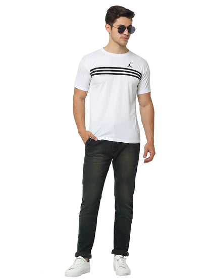 Men Green Slim Fit Mid-Rise Clean Look Jeans