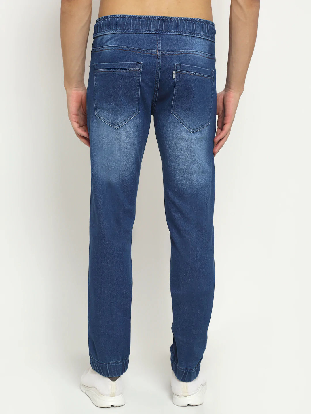 Men Blue Slim Fit Heavy Fade Stretchable Jeans
