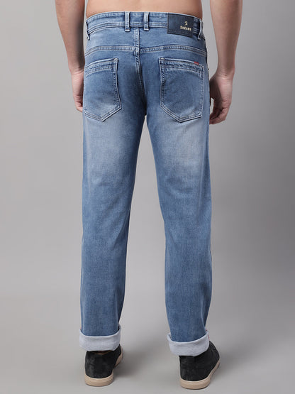 Men Heavy Fade Stretchable Jeans
