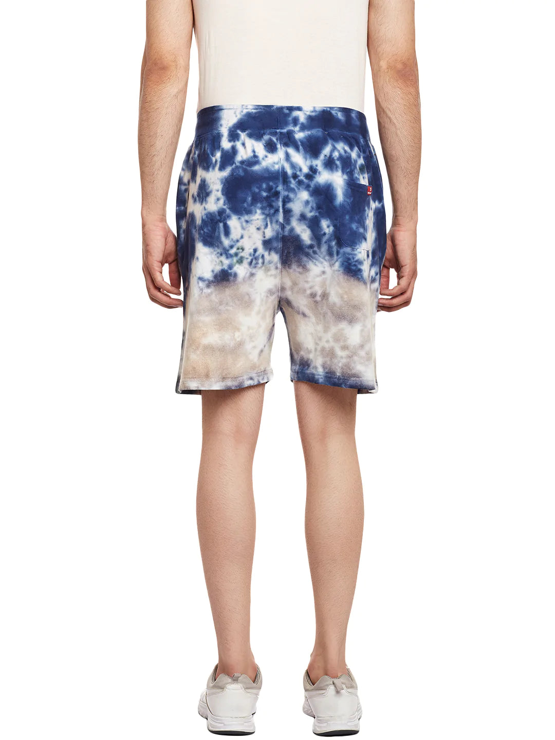 Men Blue Slim Fit Shorts