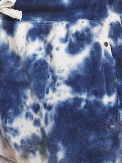 Men Blue Slim Fit Shorts